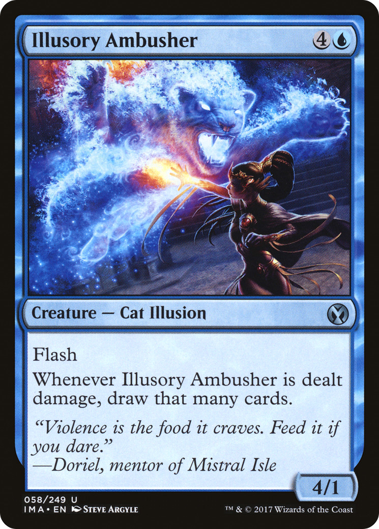 Illusory Ambusher (IMA-058) - Iconic Masters