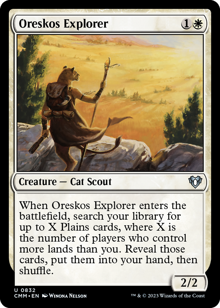 Oreskos Explorer (CMM-832) - Commander Masters