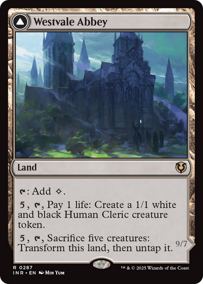 Westvale Abbey // Ormendahl, Profane Prince (INR-287) - Innistrad Remastered Foil