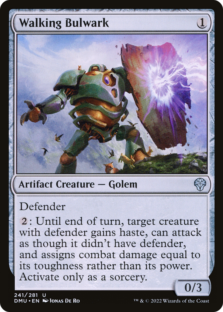 Walking Bulwark (DMU-241) - Dominaria United