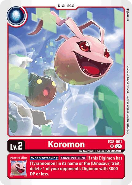 Koromon / Uncommon / EX8