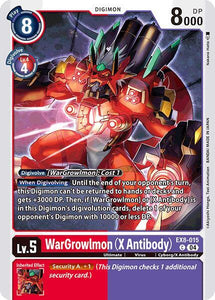 WarGrowlmon (X Antibody) / Common / EX8