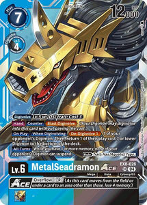 MetalSeadramon ACE / Super Rare / EX8