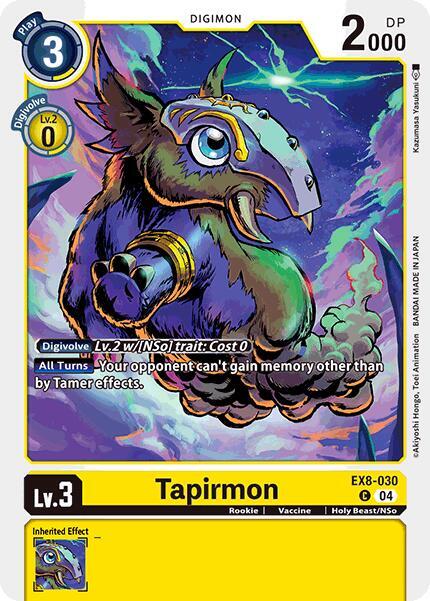 Tapirmon / Common / EX8