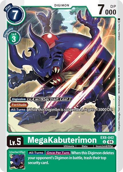 MegaKabuterimon / Uncommon / EX8