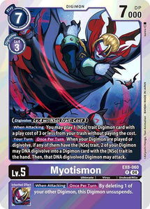 Myotismon / Rare / EX8