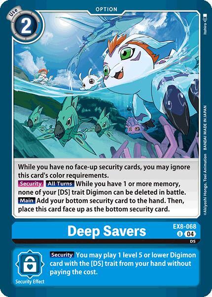 Deep Savers / Uncommon / EX8