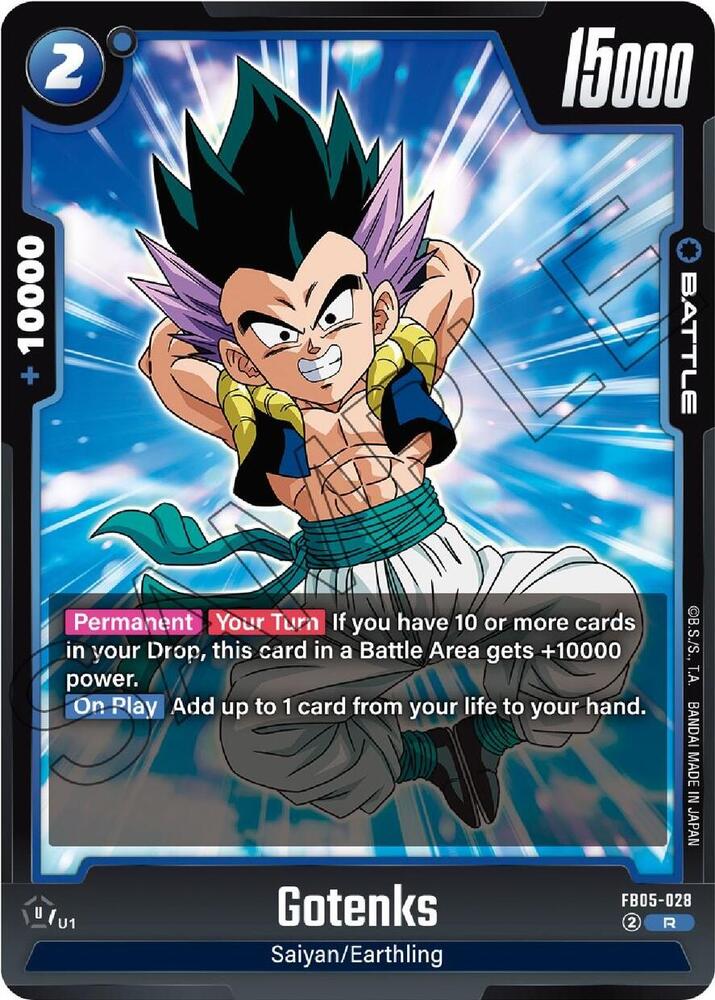 Gotenks - FB05-028 / Rare / FB5