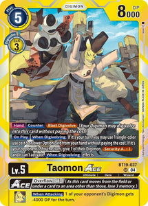 Taomon ACE / Super Rare / BT19-20