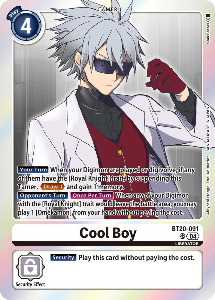 Cool Boy / Super Rare / BT19-20