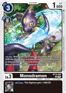 Monodramon / Common / BT19-20