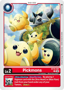 Pickmons / Common / BT19-20