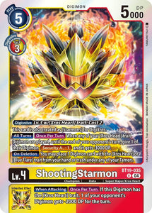 ShootingStarmon / Rare / BT19-20