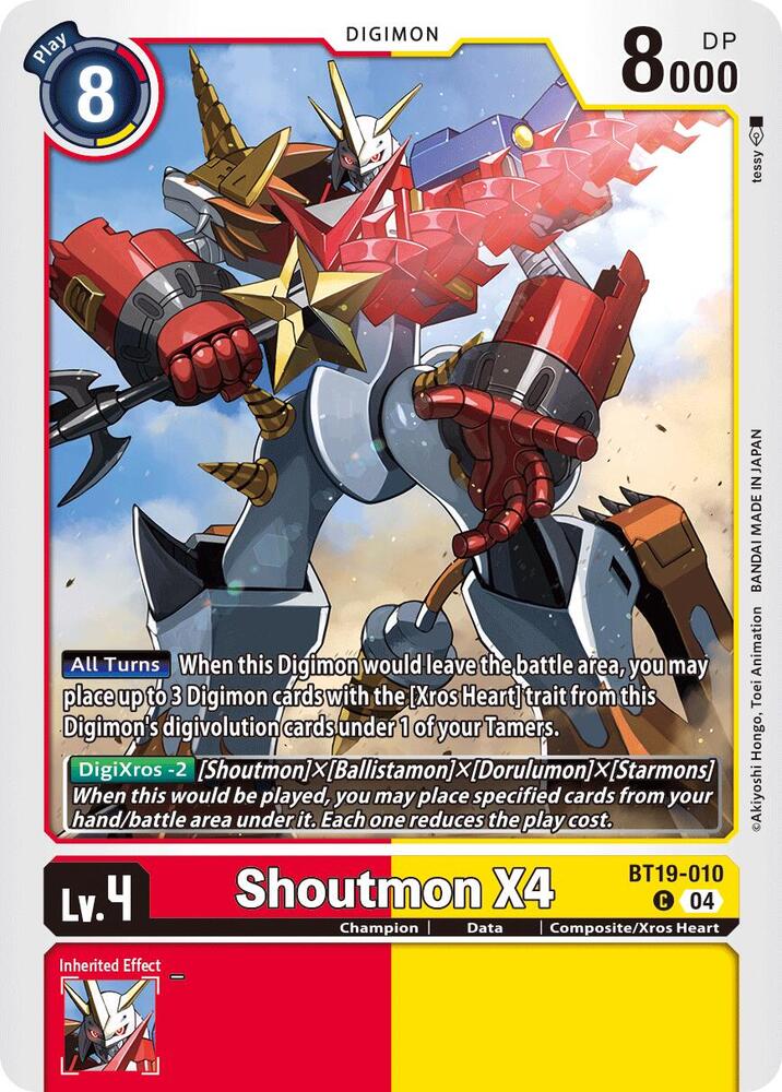 Shoutmon X4 / Common / BT19-20