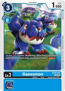 Gaossmon / Common / BT19-20