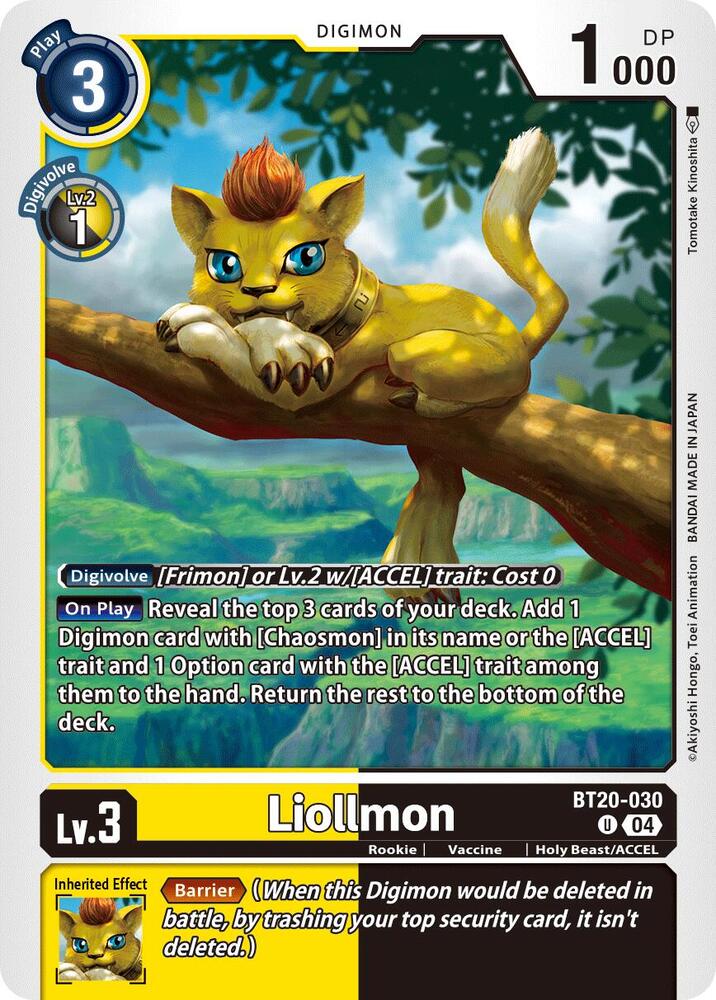 Liollmon - BT20-030 / Uncommon / BT19-20