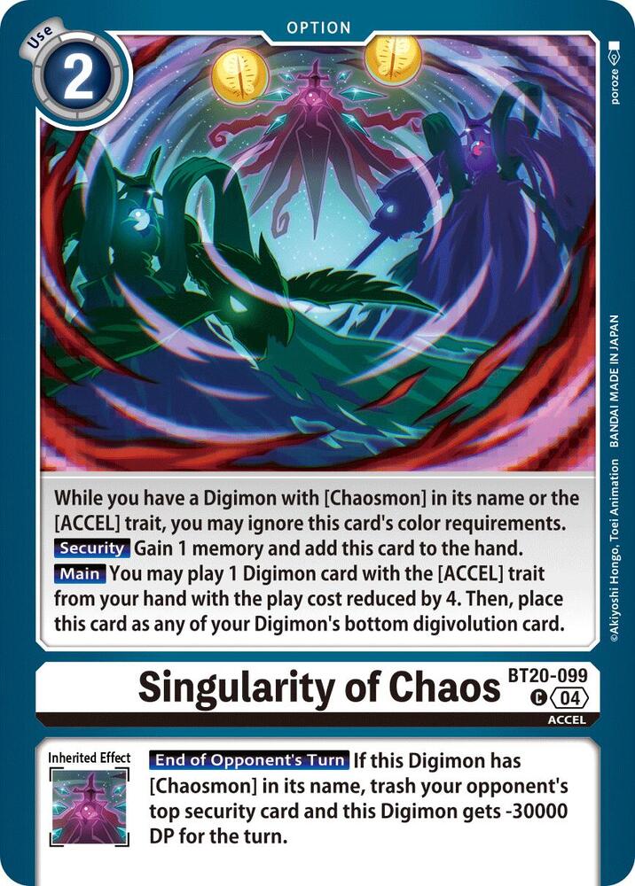 Singularity of Chaos / Common / BT19-20