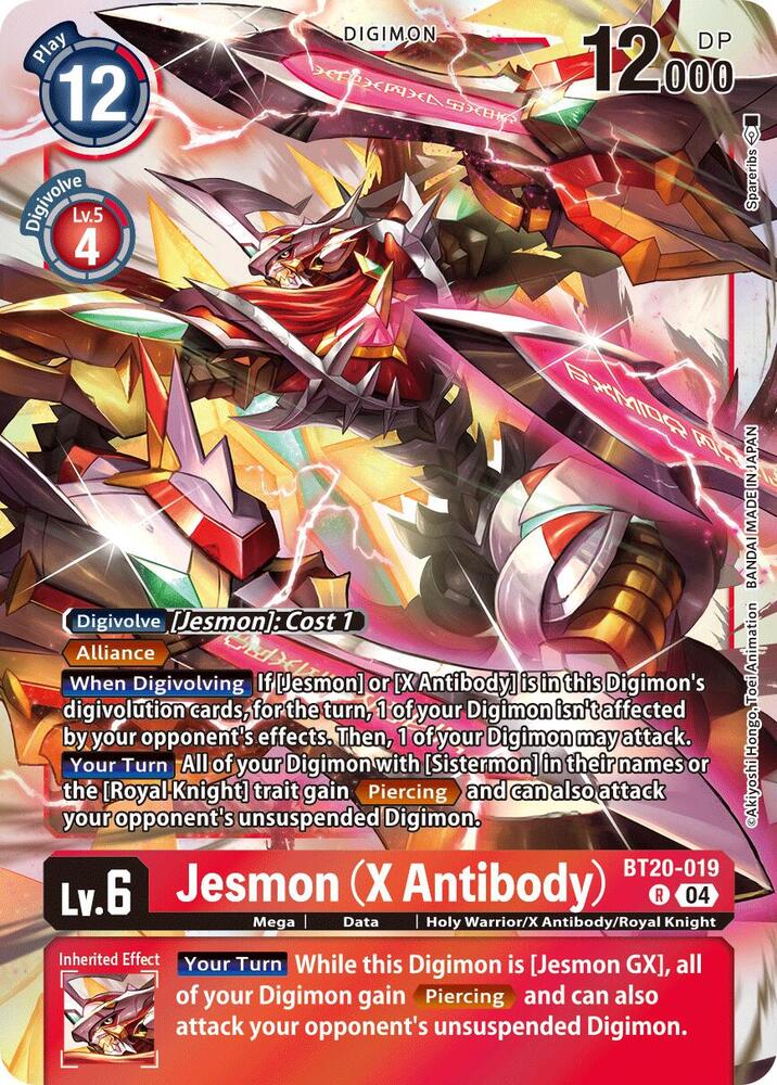 Jesmon (X Antibody) / Rare / BT19-20