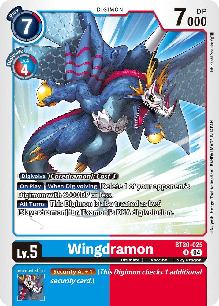 Wingdramon / Uncommon / BT19-20