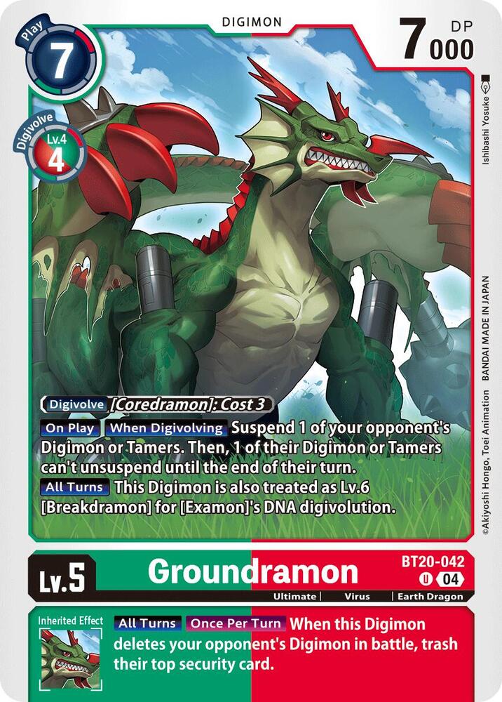 Groundramon / Uncommon / BT19-20