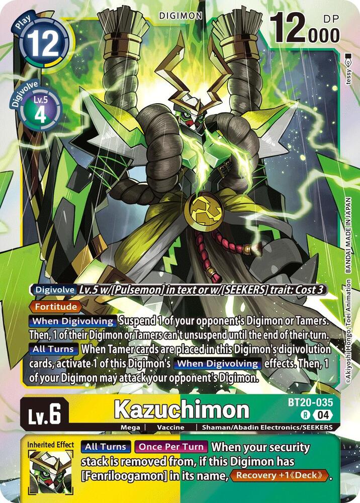 Kazuchimon / Rare / BT19-20