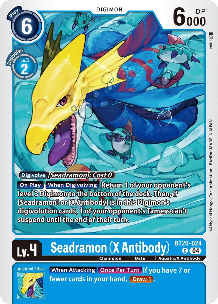 Seadramon (X Antibody) / Common / BT19-20