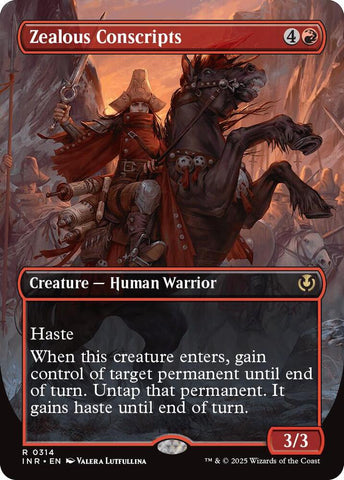 Zealous Conscripts (Borderless) / R / INR