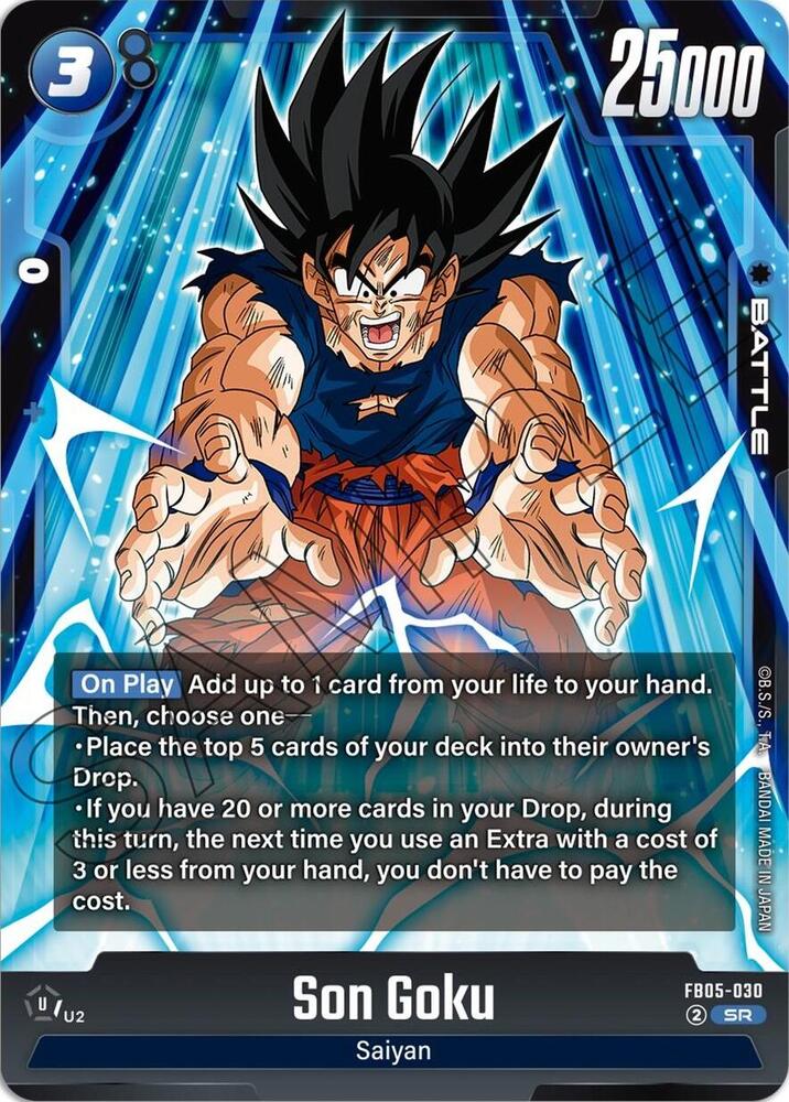 Son Goku - FB05-030 / Super Rare / FB5