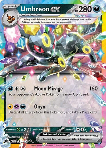 Umbreon ex - 060/131 / Double Rare / PRE