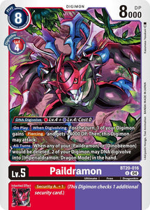 Paildramon / Uncommon / BT19-20