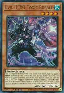 Evil HERO Toxic Bubble / Ultra Rare / SUDA / 1st Edition