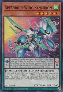 Speedroid Wing Synchron / Super Rare / SUDA / 1st Edition