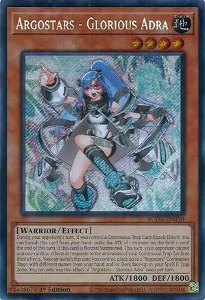 Argostars - Glorious Adra (SUDA-EN010) - Supreme Darkness 1st Edition