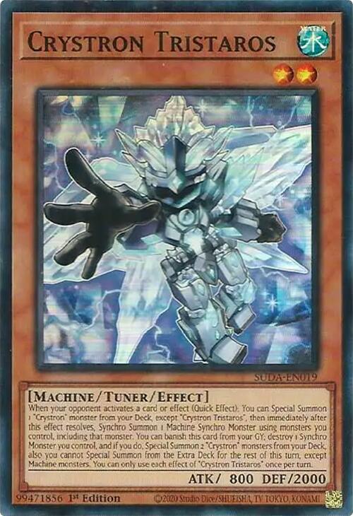 Crystron Tristaros / Super Rare / SUDA / 1st Edition