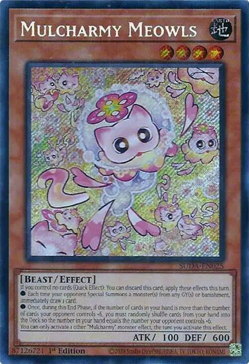 Mulcharmy Meowls / Secret Rare / SUDA / 1st Edition