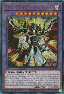 Evil HERO Neos Lord / Ultra Rare / SUDA / 1st Edition