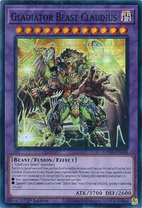 Gladiator Beast Claudius / Super Rare / SUDA / 1st Edition