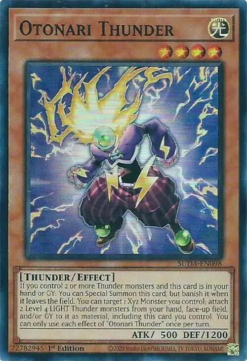 Otonari Thunder / Super Rare / SUDA / 1st Edition