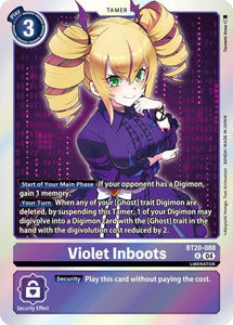 Violet Inboots - BT20-088 / Rare / BT19-20