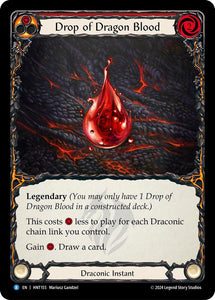 Drop of Dragon Blood (Red) / Rare / HNT