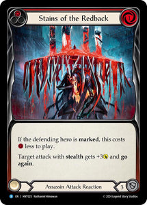 Stains of the Redback (Red) / Rare / HNT (FOIL)