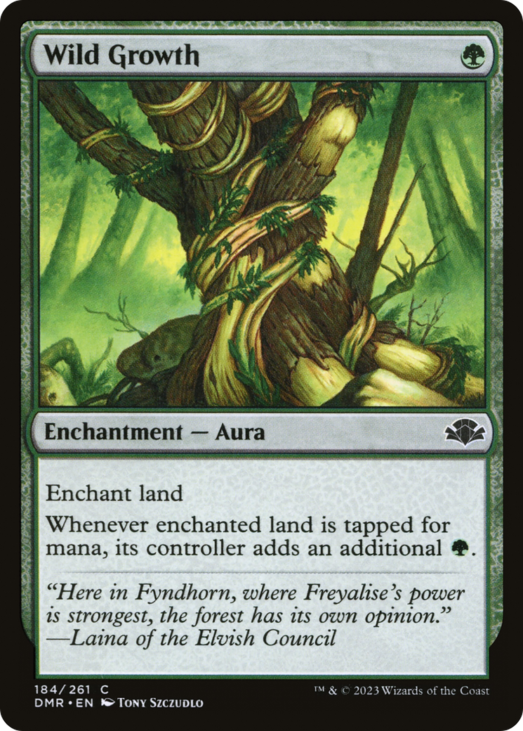 Wild Growth (DMR-184) - Dominaria Remastered