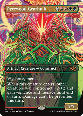 Pyrewood Gearhulk (Borderless) / M / DFT