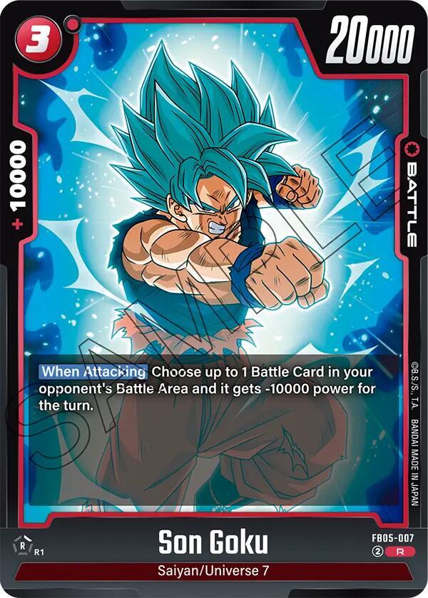 Son Goku - FB05-007 / Rare / FB5