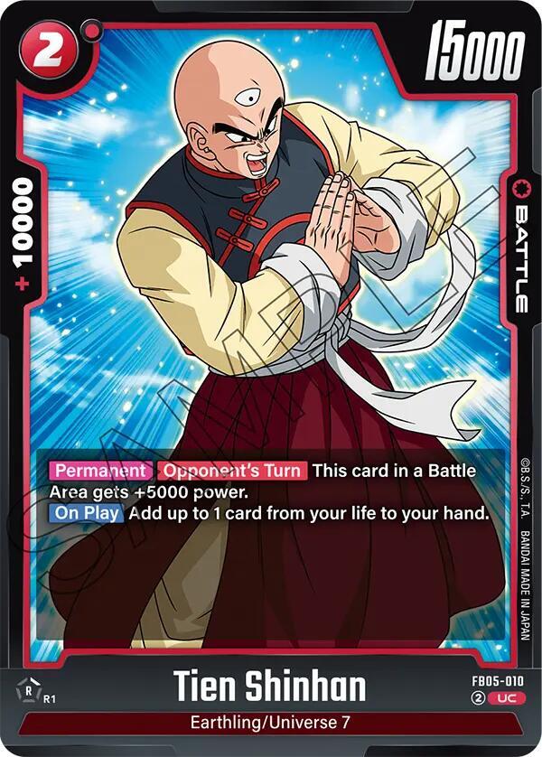 Tien Shinhan - FB05-010 / Uncommon / FB5