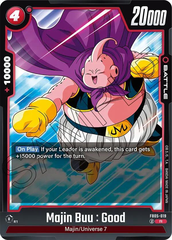 Majin Buu : Good - FB05-019 / Rare / FB5