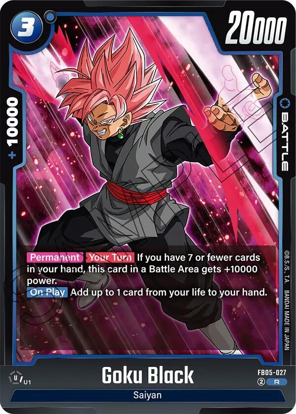 Goku Black / Rare / FB5