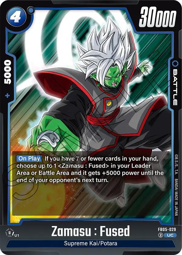 Zamasu : Fused / Uncommon / FB5