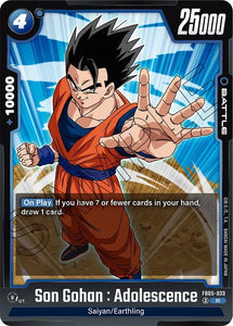 Son Gohan : Adolescence - FB05-033 / Rare / FB5