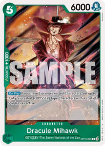 Dracule Mihawk / Rare / OP10